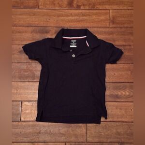 French‎ Toast Boys Short Sleeve  Polo Shirt School Uniform Blue 4T